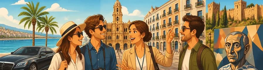 Escapada privada de un día a Málaga desde Marbella