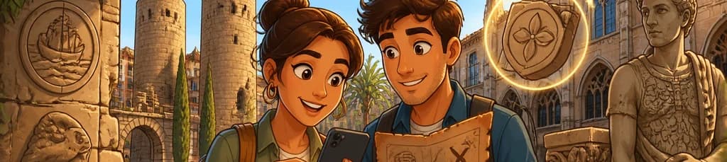 El Oro Perdido de Barcelona - Juego de Exploración Turística