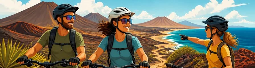 Recorrido en bicicleta eléctrica "Fat Bike" por Costa Calma, con recogida en Jandía, Esquinzo y Morro Jable