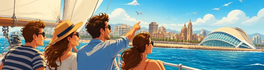 Explora Valencia desde el mar en un inolvidable paseo en barco