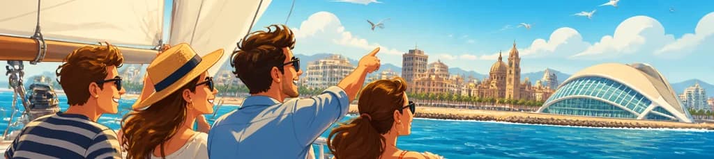 Explora Valencia desde el mar en un inolvidable paseo en barco