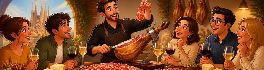 Masterclass Plus de Jamón Experience: Degustación de jamón, vino y queso