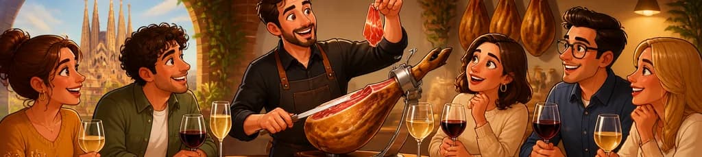 Masterclass Plus de Jamón Experience: Degustación de jamón, vino y queso
