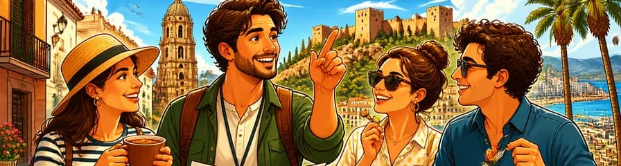 Descubre Málaga: Tour privado de 3 horas con gastronomía, cultura y almuerzo incluido