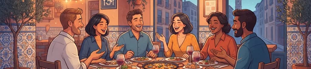 Proyecto 100 Ciudades: Valencia | Cena para Conocer Gente Nueva