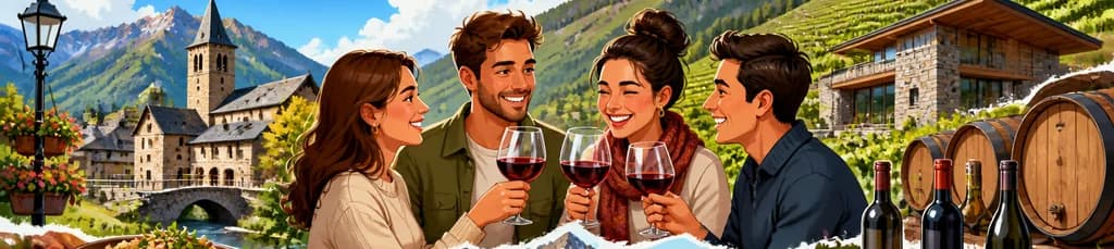 Viaje de un día a Andorra desde Barcelona, con degustación de vinos