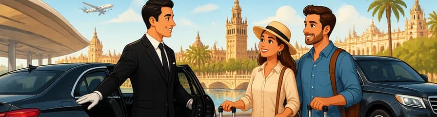 Servicio de traslado en Sevilla con vehículo sedán o SUV