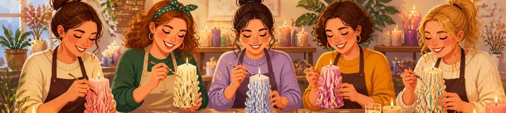 Crea tu propia luz: Taller de Velas Talladas en Artland Manualidades & Hobbys Madrid