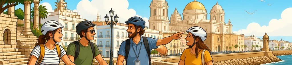 Recorrido ciclista por Cádiz ideado para grupos reducidos