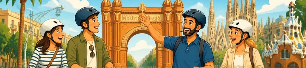 Aventura en Segway y eScooter: Tour de Bienvenida por Barcelona