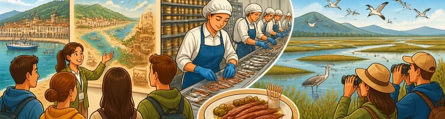 Experiencia de un día: Visita a la Fábrica de Anchoas de Santoña y Recorrido por sus Marismas, con Degustación Incluida
