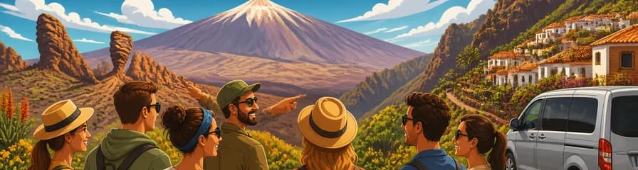 Descubre Masca y el Teide en una exclusiva excursión de día completo desde el sur de Tenerife