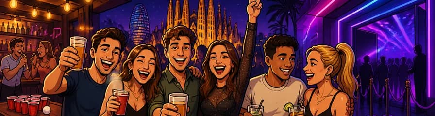 Ruta de bares por Barcelona y acceso VIP a discotecas – Todas las noches