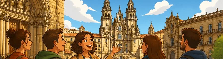 Recorrido privado de diez horas a Santiago de Compostela con salida desde Oporto