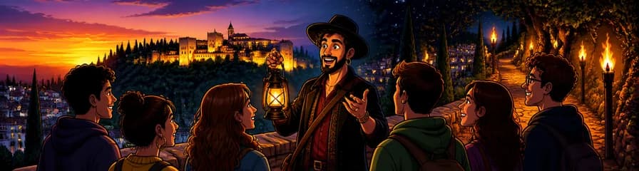 Descubre Granada de Noche con el Tour de Aventura Original de Juega Granada