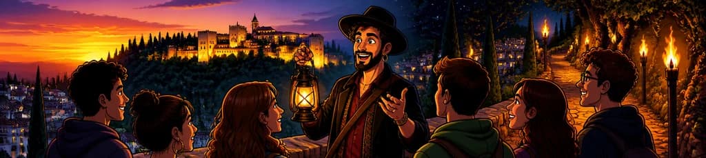 Descubre Granada de Noche con el Tour de Aventura Original de Juega Granada