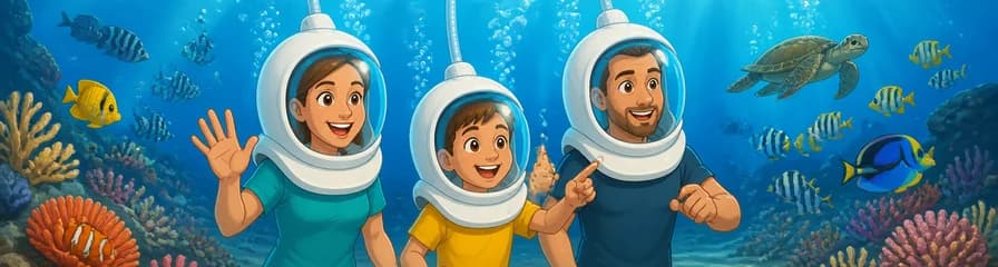 Experimenta el paseo submarino Sea Trek en Tenerife, sin necesidad de saber nadar