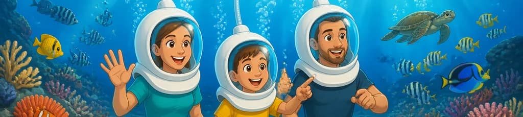Experimenta el paseo submarino Sea Trek en Tenerife, sin necesidad de saber nadar