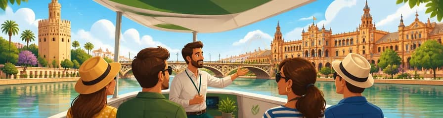Navegación Privada y Ecológica por el Guadalquivir con Guía Especializado