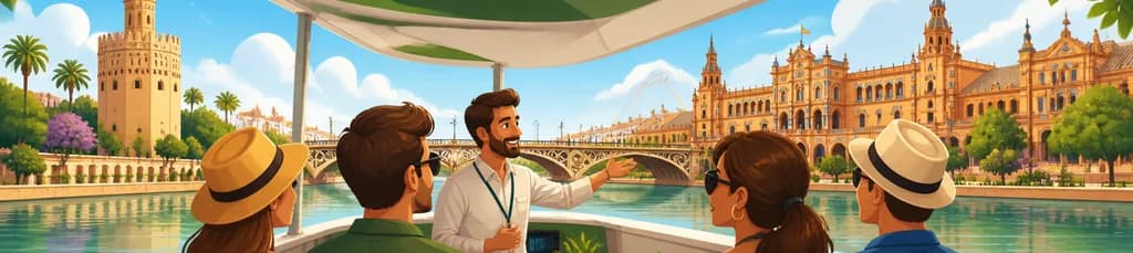 Navegación Privada y Ecológica por el Guadalquivir con Guía Especializado