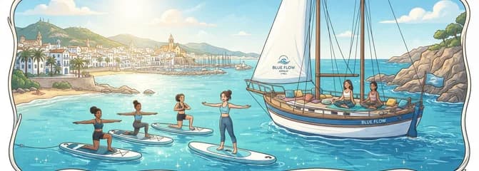 Retiro de un día "Blue Flow" en Sitges, España: tu escape oceánico para reconectar