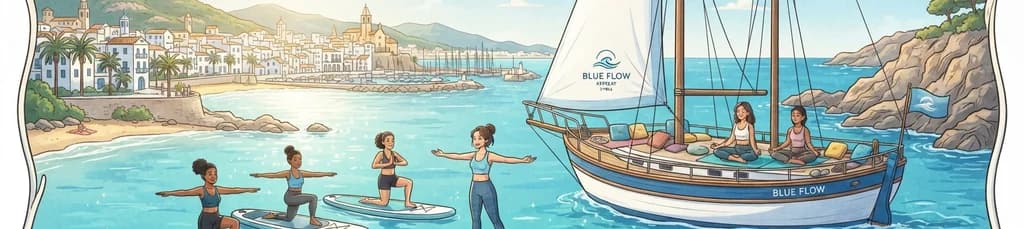 Retiro de un día "Blue Flow" en Sitges, España: tu escape oceánico para reconectar