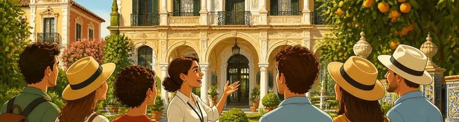 Descubre las mansiones y jardines aristocráticos de Sevilla