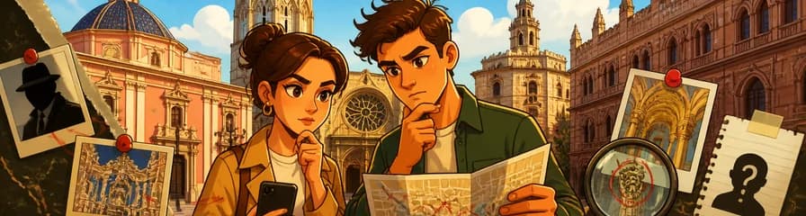 Juego de detectives autoguiado: un misterio de asesinato por las calles de Valencia