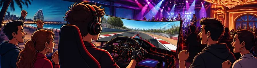Experimenta la emoción de un simulador de carreras de coches en el Casino Barcelona