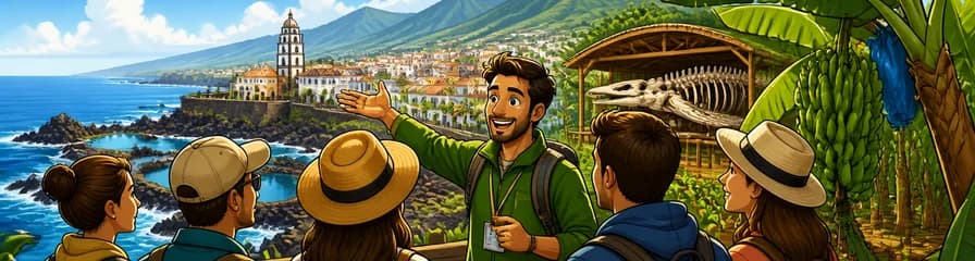 Excursión guiada por el norte de Tenerife: Garachico y plantación de plátanos