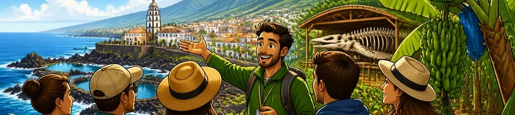 Excursión guiada por el norte de Tenerife: Garachico y plantación de plátanos