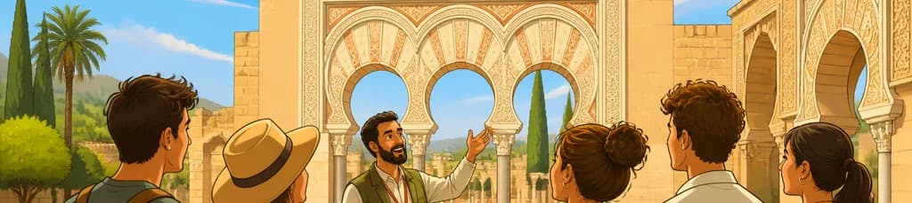 Recorrido privado con guía por Medina Azahara para explorar su herencia islámica