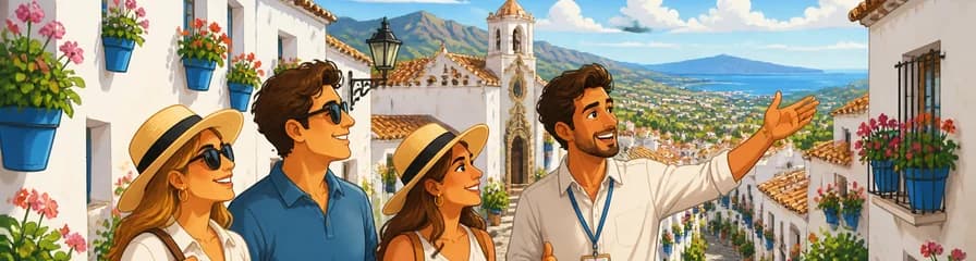 Descubre Mijas en un tour privado con recogida en hotel o Costa del Sol