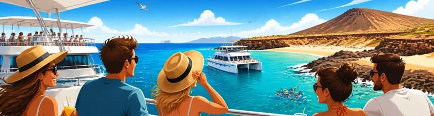 Travesía en minicrucero desde Fuerteventura: de Playa Blanca a las playas de Papagayo
