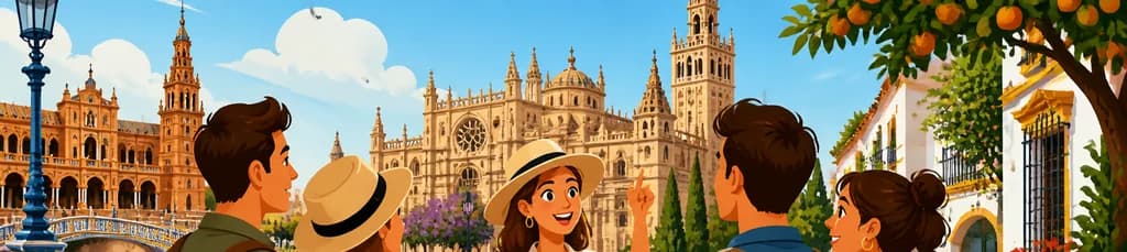 Descubre Sevilla con una excursión de día completo desde Málaga, incluyendo la Catedral
