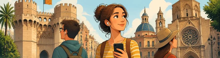 Un recorrido audioguiado por Valencia: "Entre dos puertas"