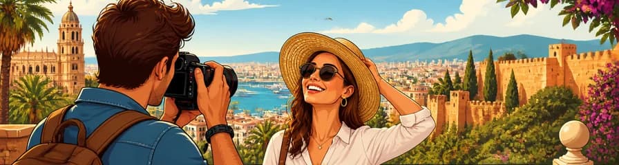 Explora Málaga a través de un recorrido fotográfico con un profesional