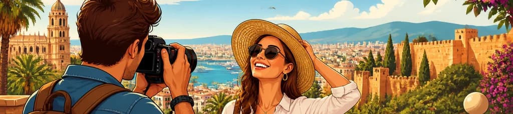 Explora Málaga a través de un recorrido fotográfico con un profesional