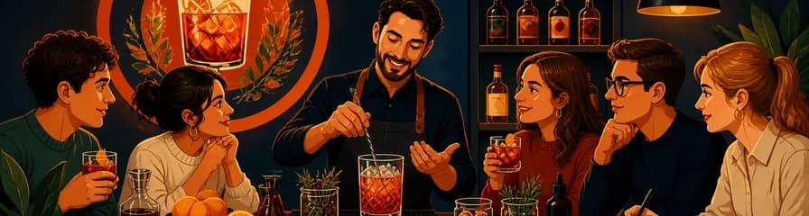 Taller de mixología: Maestros del Negroni