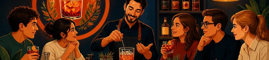 Taller de mixología: Maestros del Negroni