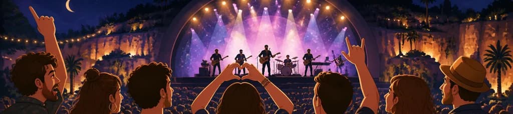 El concierto de Love Of Lesbian en Starlite Marbella