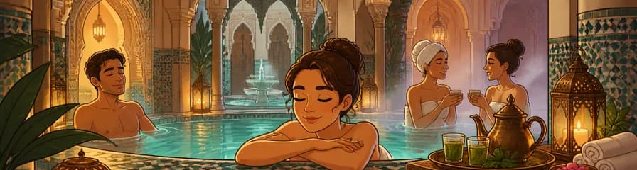 Vive la experiencia de los baños árabes en Hammam Al Ándalus de Málaga