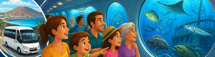 Exploración submarina con Submarine Safaris: servicio de recogida desde Playa Blanca