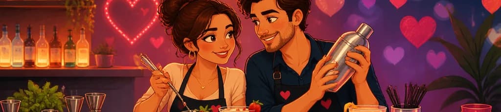 Taller de Coctelería para Parejas: Un Brindis Romántico