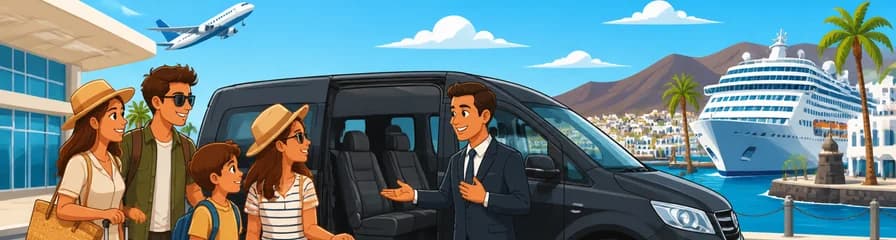 Servicio de Traslado Privado del Aeropuerto de Lanzarote (ACE) al Puerto de Arrecife
