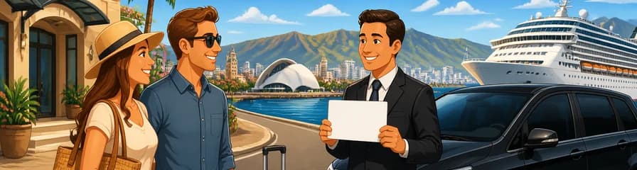 Servicio de traslado privado: de su hotel en Tenerife al puerto de cruceros de Santa Cruz de Tenerife