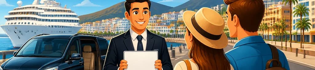 Servicio de traslado privado: del Puerto de Gran Canaria a los hoteles de Las Palmas