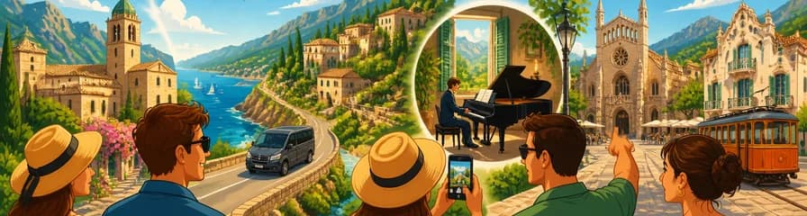 Descubre Valldemossa, Deià y Sóller en una excursión privada desde Palma