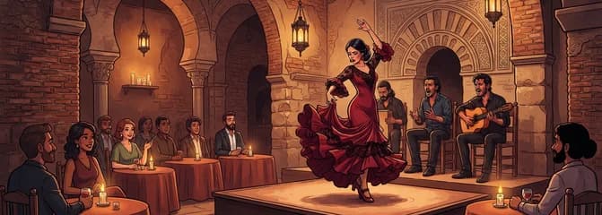 El arte del flamenco en "La Maestría": un espectáculo diario en los Baños Árabes de Santa María