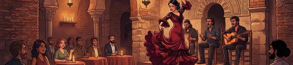 El arte del flamenco en "La Maestría": un espectáculo diario en los Baños Árabes de Santa María